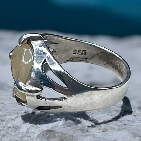 🌺Vintage Artisan Sterling Ring - Picture 8 of 10